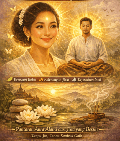 Painting of a woman and man meditating