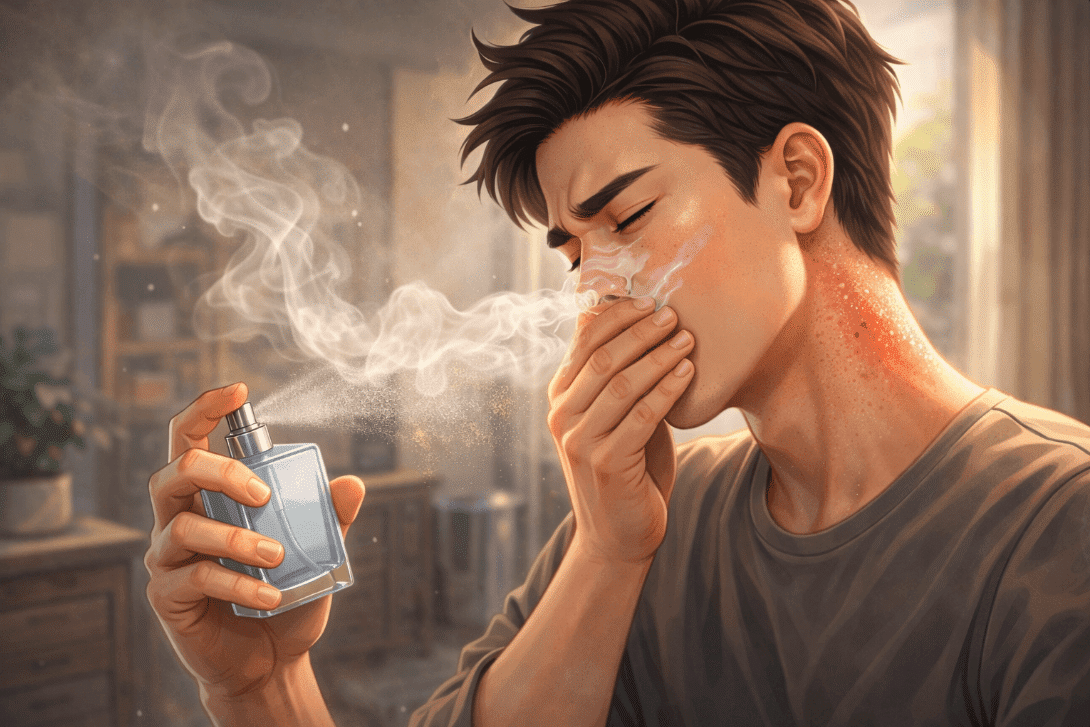 Man smoking a cigarette with lighter in hand