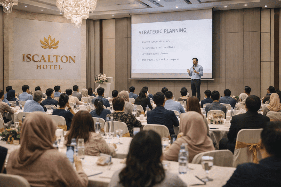 Presenter at affordable seminar venue near Jakarta and Depok