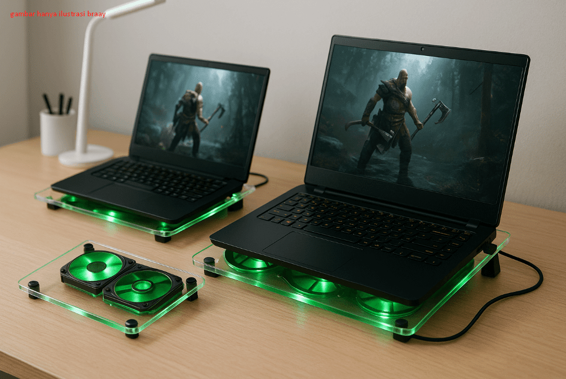 Cooling Pad Laptop Rakit Lokal Terbaik dan Terampuh di Indonesia