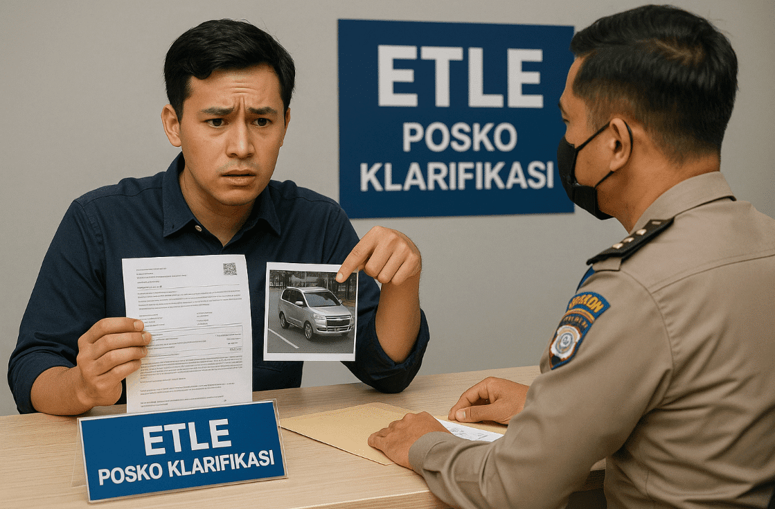 dapat surat tilang padahal anda bukan pelakunya