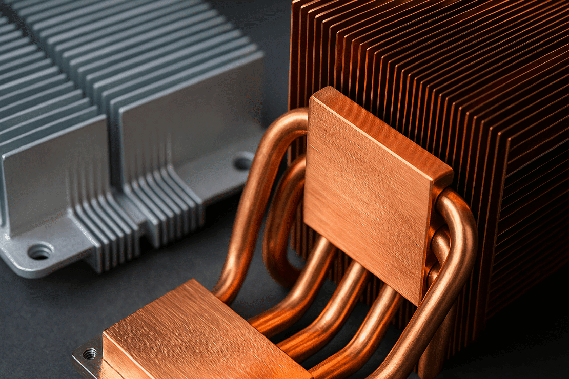 Heatsink Aluminium dan Tembaga