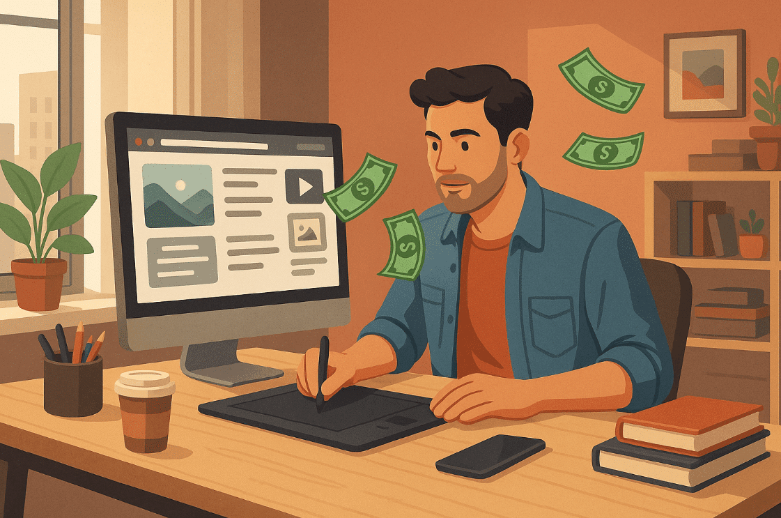 kontributor envato elements dan keuntungannya