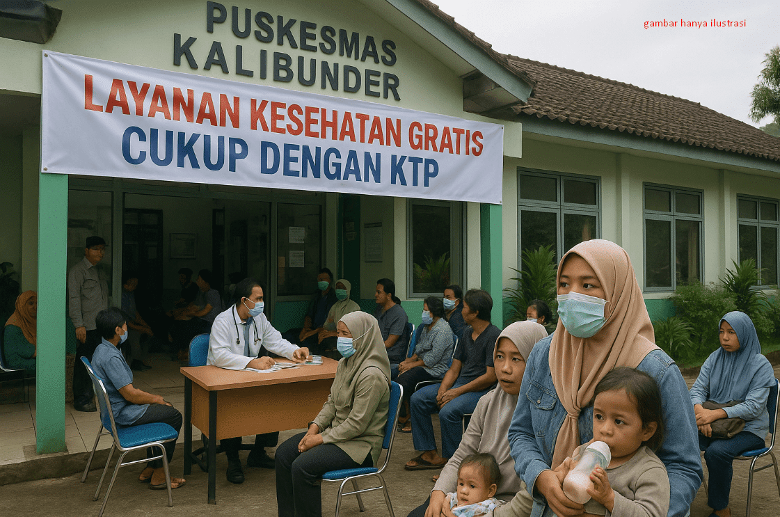 Puskesmas Kalibunder Sukabumi: Cukup Bawa KTP,