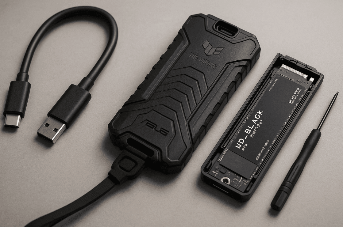 Review & Uji ASUS TUF Gaming A1: Enclosure