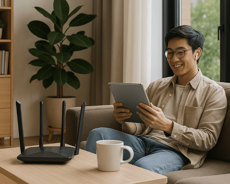 router terbaik supaya kecepatan internet bisa 100Mbps