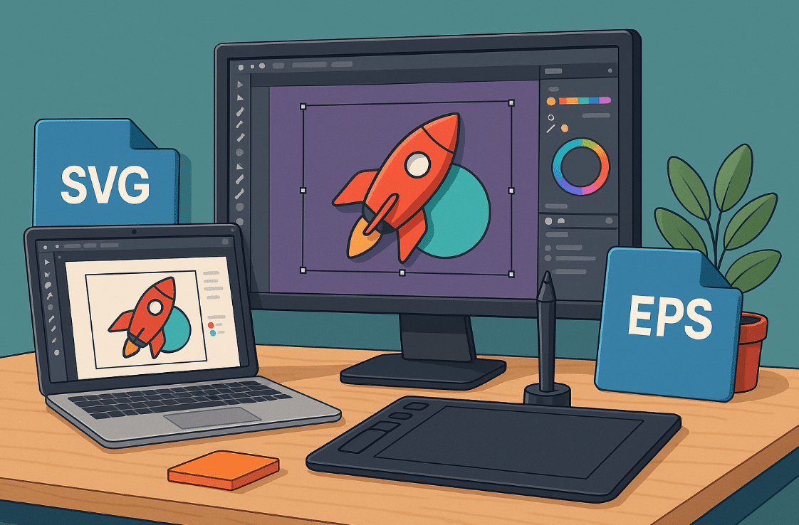 seputar EPS dan SVG di microstock
