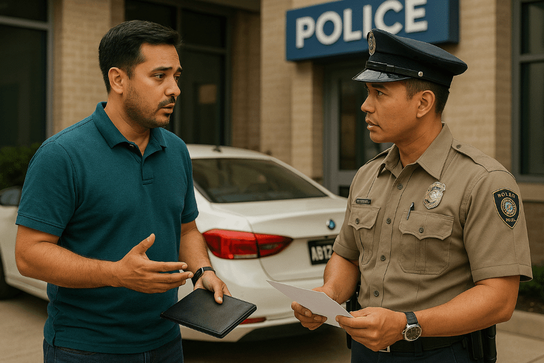 strategi plat nomor jika dipakai orang lain