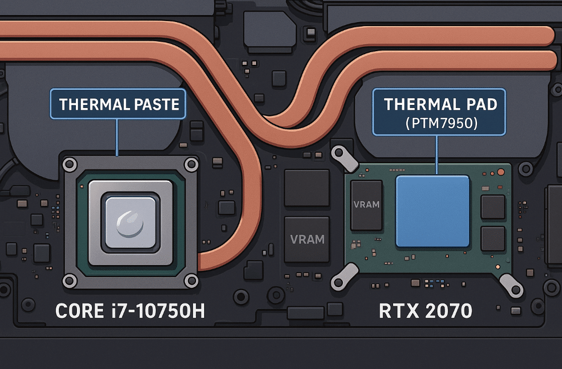 Thermal Pad vs Thermal Paste: Mana yang Cocok untuk CPU Laptop?