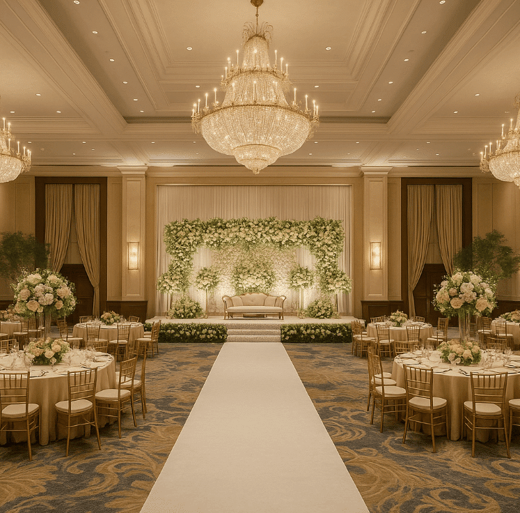 tips milih ballroom untuk pernikahan