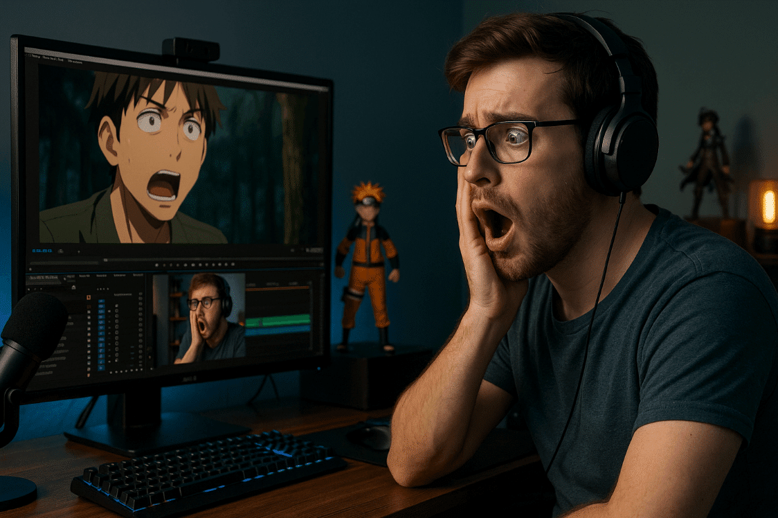konten kreator anime untuk video youtube