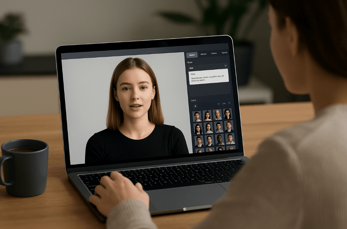 AI pembuat video avatar dengan wajah siapapun