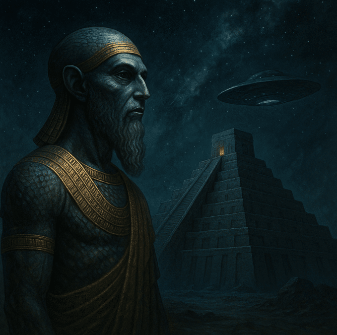 anunaki ufo dan ziggurat