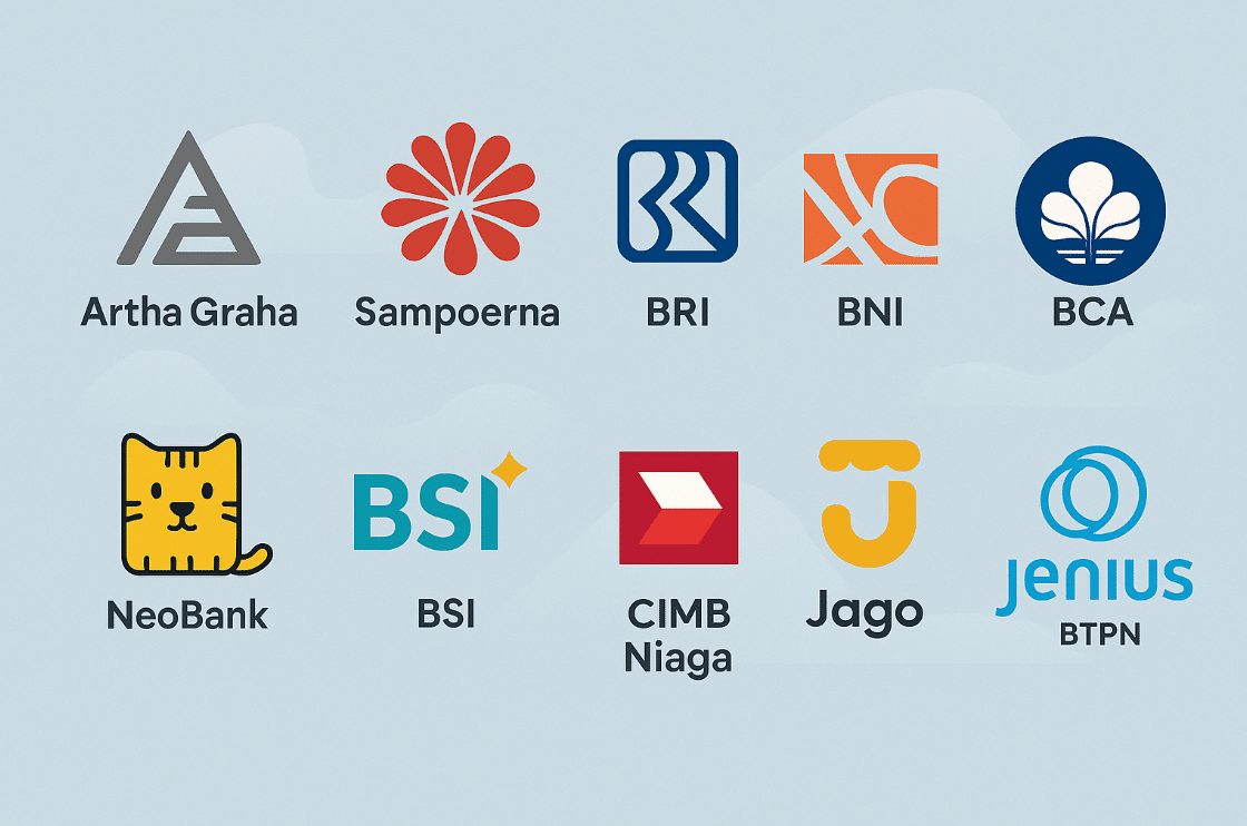daftar bank terfavorit di Indonesia