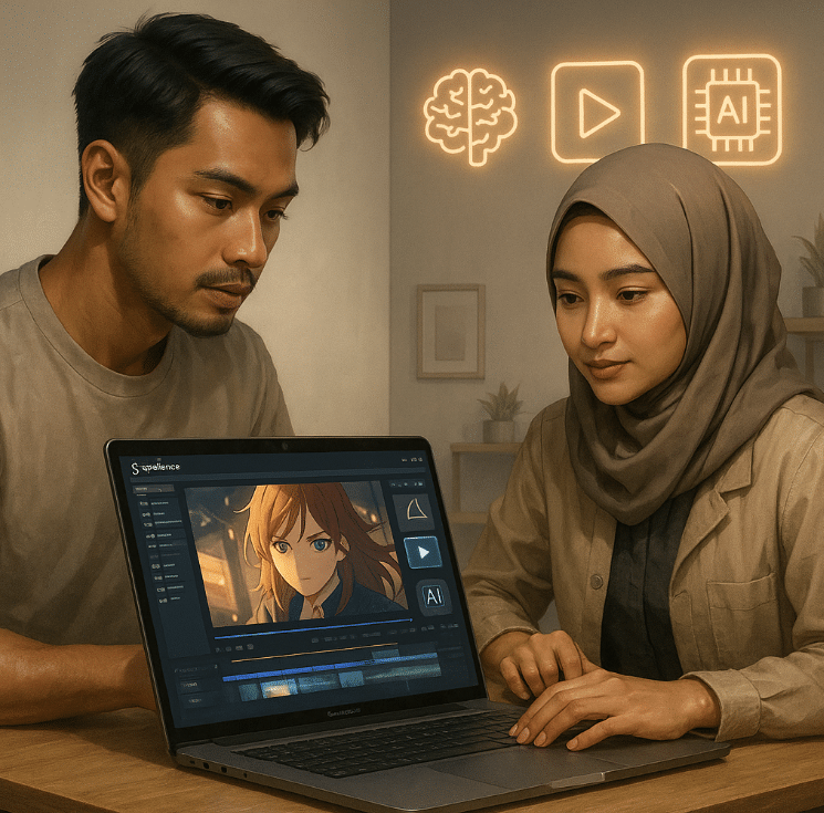 ilustrasi prompter seedance