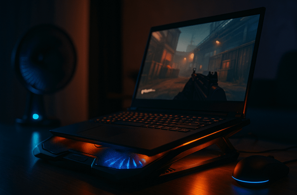 laptop gaming diatas cooling pad