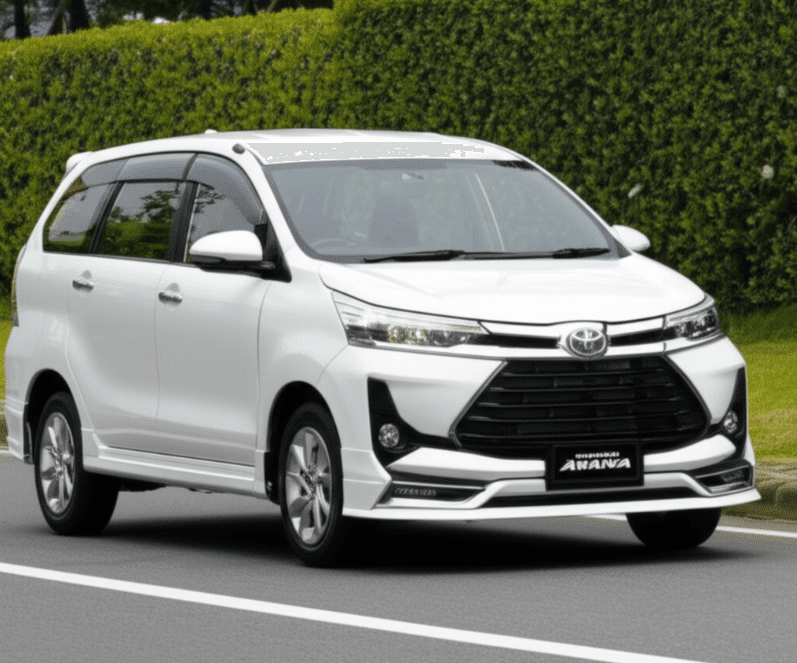 mobil avanza butut di jalan