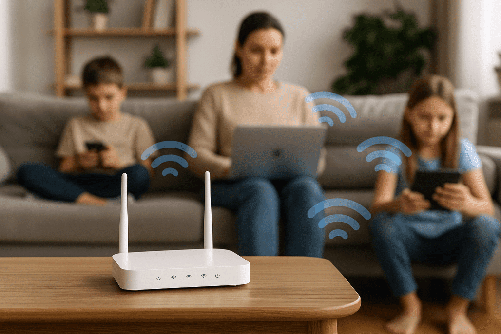 router wifi 30 Mbps