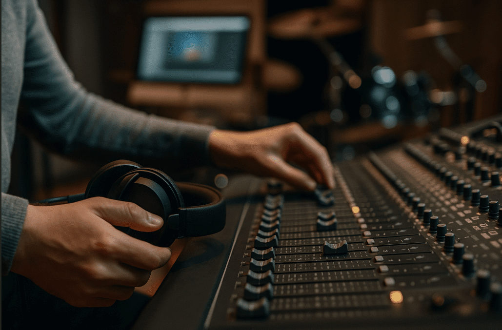 settingan audio musik