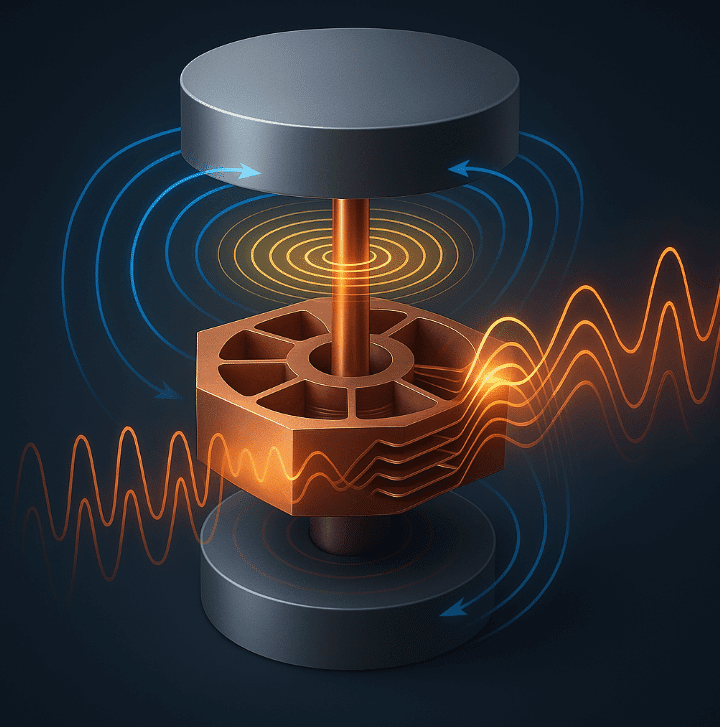 magnetron dan energi cahaya dan suara