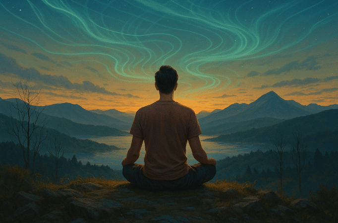 meditasi di alam terbuka