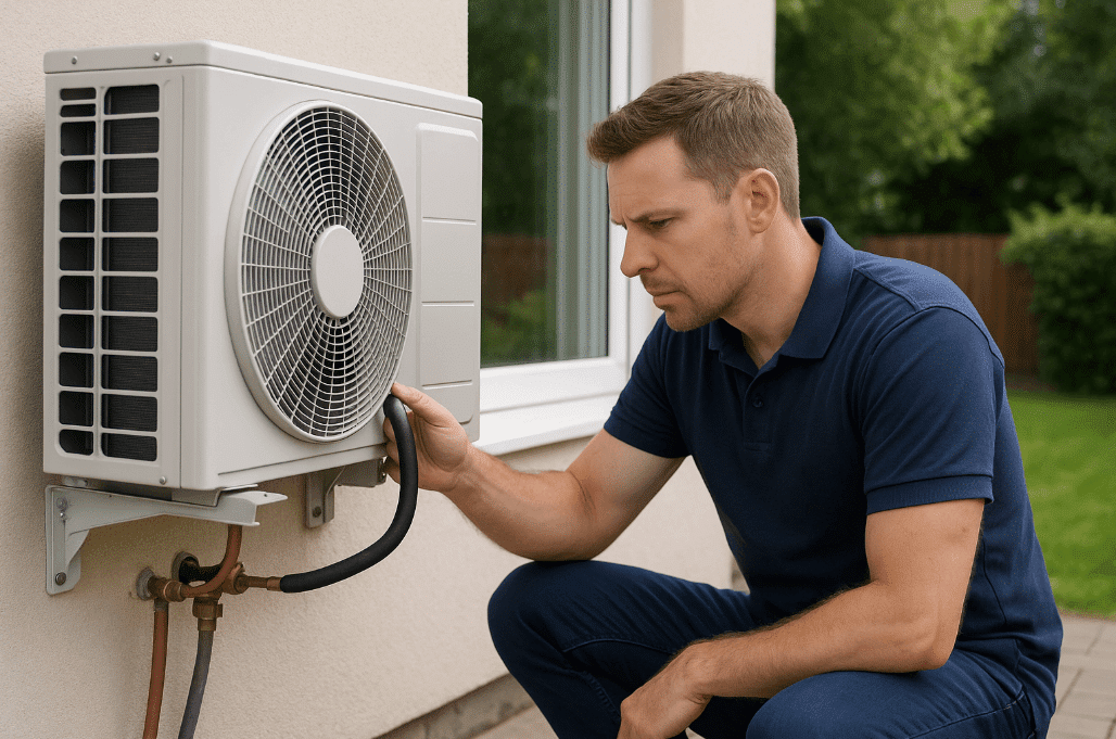 mengecek sendiri freon AC