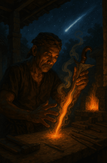proses empu membuat keris sakti