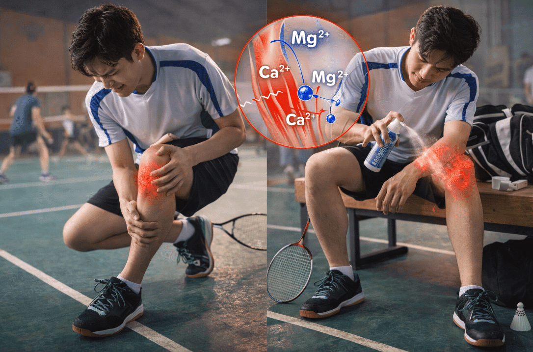 Two men sitting on a bench holding tennis racquets