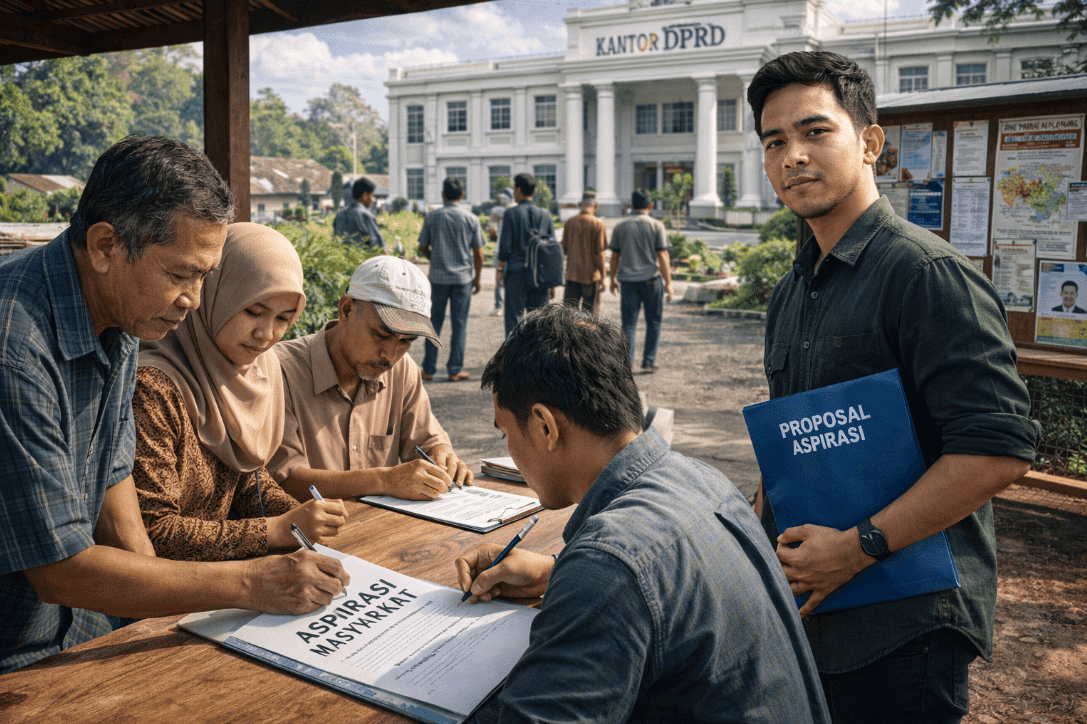 People discussing at a wooden table