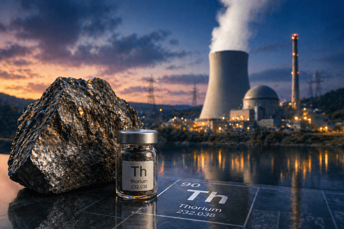 Batu dan kaleng timah di atas meja