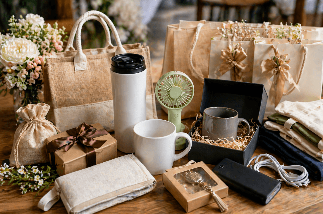 Meja kayu dengan cangkir kopi